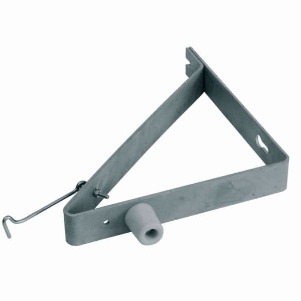 Deurvanger haaks thermisch verzinkt Incl. buffer en windhaakset productafbeelding