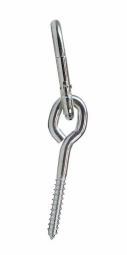 Schommelhaak M12 inclusief karabijnhaak 80mm verzinkt afbeelding 2