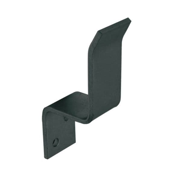 Deurbalkhaak open 55x75 epoxy zwart  productafbeelding