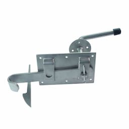 Boerenklinkstel / heksluiting RVS afbeelding 1