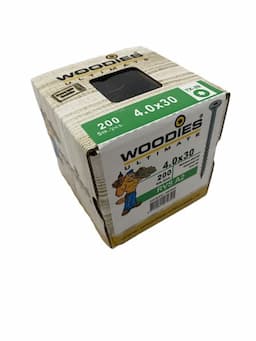 Woodies Ultimate rvs schroeven A2 4x30mm Torx-20 afbeelding 2