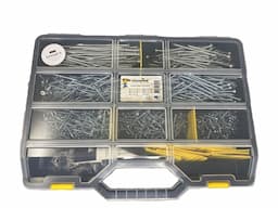 Woodies Ultimate schroeven assortimentskoffer 1200-delig verzinkt Torx afbeelding 2