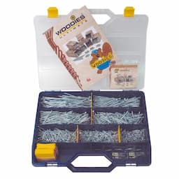 Woodies Ultimate schroeven assortimentskoffer 1200-delig verzinkt Torx afbeelding 1