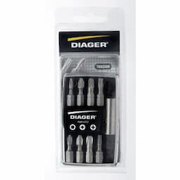 Bitset 9-delig PZ-PH-Torx met magnetische bithouder afbeelding 1