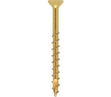 Spaanplaatschroef 6 x 160mm TX-25 geelverzinkt