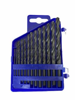 Metaalborenset 13 delig HSS-R DIN 338  afbeelding 2