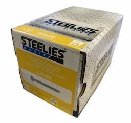 Steelies Ultimate Basic Spaanplaatschroef 5x55mm kruiskop verzinkt afbeelding 2