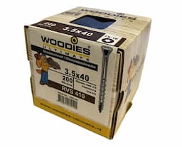 Woodies Ultimate RVS glaslatschroef 3,5x40mm Torx-10 afbeelding 2