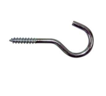 Schroefhaak RVS A2 Ø3,45x40x20  productafbeelding