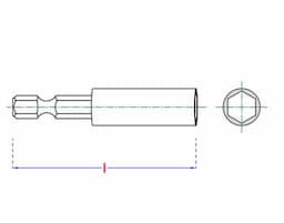 Magnetische bithouder (1/4 afbeelding 2