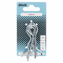 Borgclip 3mm verzinkt lengte 66mm afbeelding 2