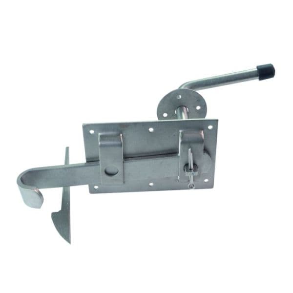 Boerenklinkstel / heksluiting verzinkt