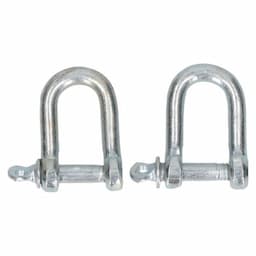 D-sluiting 6mm verzinkt 100KG afbeelding 1