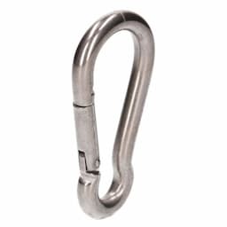 Karabijnhaak 100x10mm rvs 350KG afbeelding 4