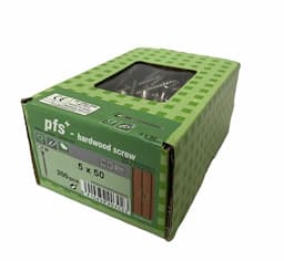 RVS vlonderschroef / Hardhoutschroef 5.0 x 50mm Torx-25 afbeelding 2