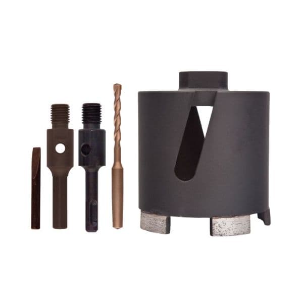 Diamant Dozenboor 82 mm – Voor Droogboren in Harde Steensoorten inc. SDS adapter