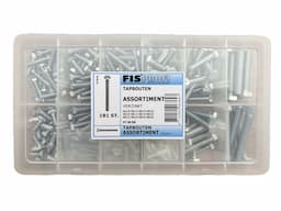 Assortimentsdoos 181 tapbouten DIN933 verzinkt afbeelding 1