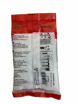 universeelplug 6x30 met spaanplaatschroef 4.5x40mm afbeelding 3