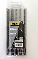 REX QX4 betonborenset 4-snijder SDS+ 5-delig 5 to 10mm