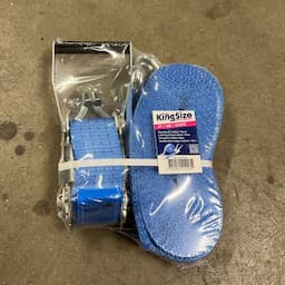 KingSize | Spanband 50mm - 9 meter - 4T - 2-delig blauw afbeelding 2