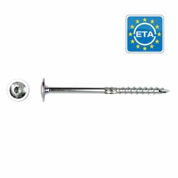 Tellerkop schroeven 8,0x100 verzinkt Torx-40 afbeelding 1