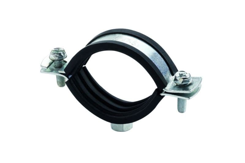 Index AB-IA buisklem EPDM aansluiting M8 open dia 15mm verzinkt productafbeelding