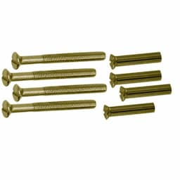 QlinQ patentbout M4x38 mm messing | Voor patentrozetten en beslag afbeelding 1