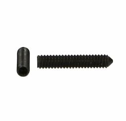 Stelschroef voor deurklink (DIN 914, kegelpunt, zwart) M6x8 afbeelding 1