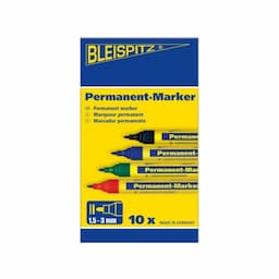 Bleispitz Permanent marker rood 1.5-3 mm afbeelding 2