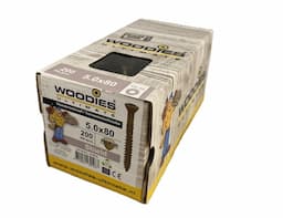 Woodies Ultimate Shield Outdoor vlonderschroef 5.0 x 80mm Torx-20 afbeelding 2