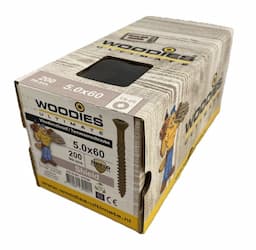 Woodies Ultimate Shield Outdoor vlonderschroef 5.0 x 60mm Torx-20 afbeelding 2