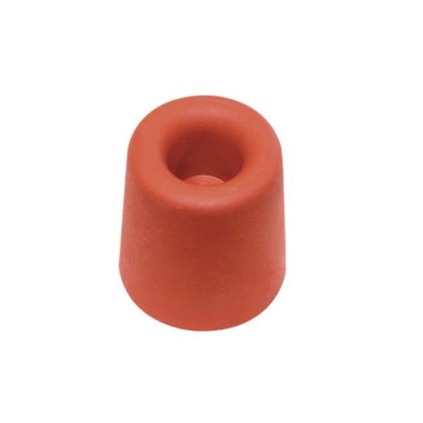 Deurbuffer / deurstopper rubber rood (l) 75mm bij (b) 40mm