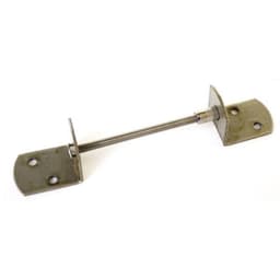 Betonpaal bevestigingsset RVS 10cm inclusief moer/bout en schroeven afbeelding 1