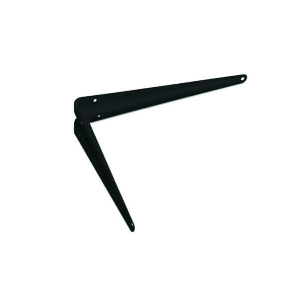 Plankdrager diepte 130mm draagkracht per 2 stuks 36 kg staal geperst zwart