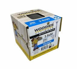 Woodies Ultimate MDF-schroef 3,5 x 50 Torx-15 verzinkt afbeelding 2