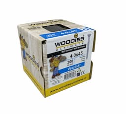 Woodies Ultimate MDF-schroef 4 x 45 Torx-15 verzinkt afbeelding 2