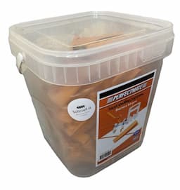 Tegel nivelleersysteem / levelling starterkit 250 stuks voor 2mm voeg en tegeldiktes van 3 t/m 13mm afbeelding 2