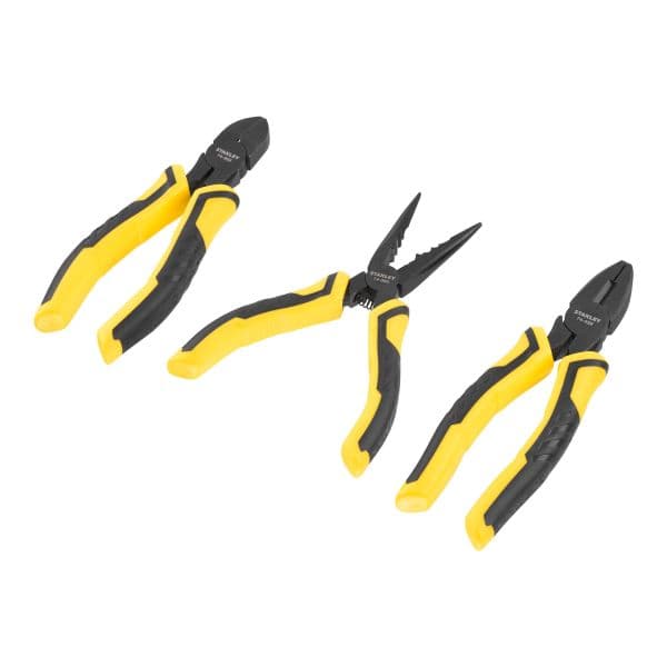 Stanley Dynagrip Tangenset CG 150 mm 3-delig productafbeelding
