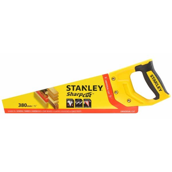 Stanley SharpCut Handzaag 380 mm - 7T/inch