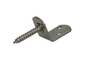 Vlechtschermsteun RVS A2 type L met schroef pozi productafbeelding