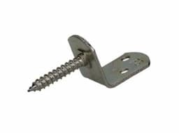 Vlechtschermsteun RVS A2 type L met schroef pozi afbeelding 1