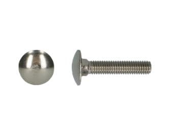 Slotbout 10x140mm rvs