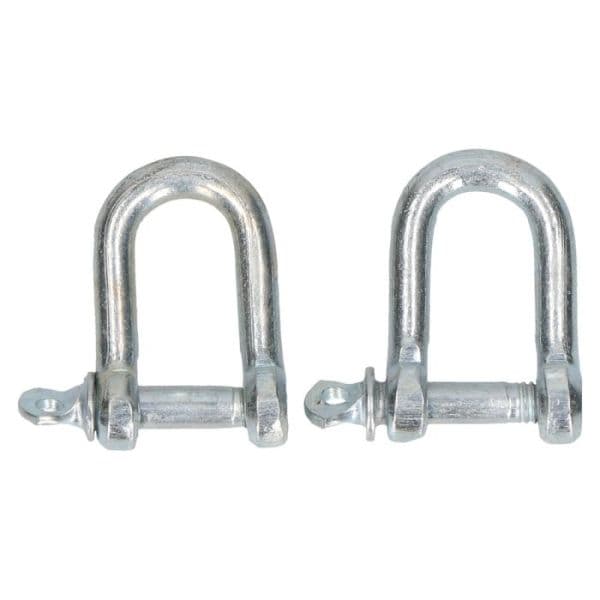 D-sluiting 6mm verzinkt 100KG