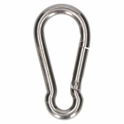 Karabijnhaak 60x6mm rvs afbeelding 1