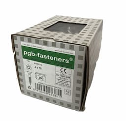 RVS schroeven 4,0x70 Torx-20 RVS A2 afbeelding 2