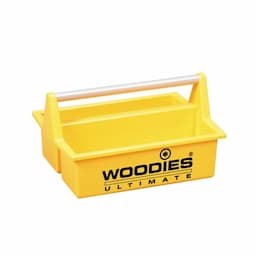 Woodies Ultimate Draagkist Geel – Leeg, met Handgreep en bedrukking afbeelding 1