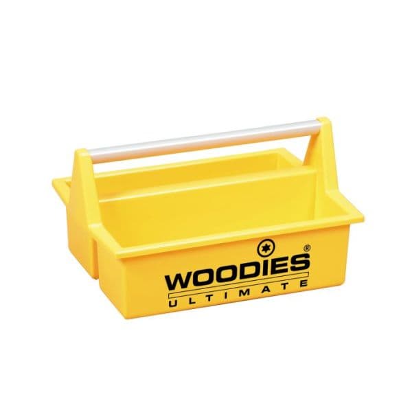 Woodies Ultimate Draagkist Geel – Leeg, met Handgreep en bedrukking