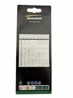 Decoupeerzaagblad hout 5-50 mm (5 stuks) afbeelding 2