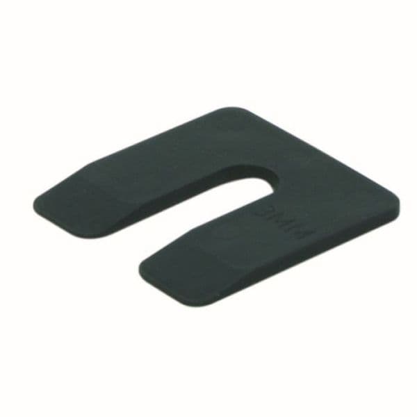 Uitvulplaat 3 mm zwart