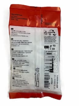 Universeelplug 10x50 met spaanplaatschroef 6x60 mm afbeelding 3